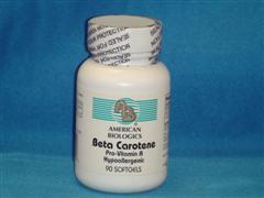 A natural source of Beta Carotene derived from cold water D.Salina algae..